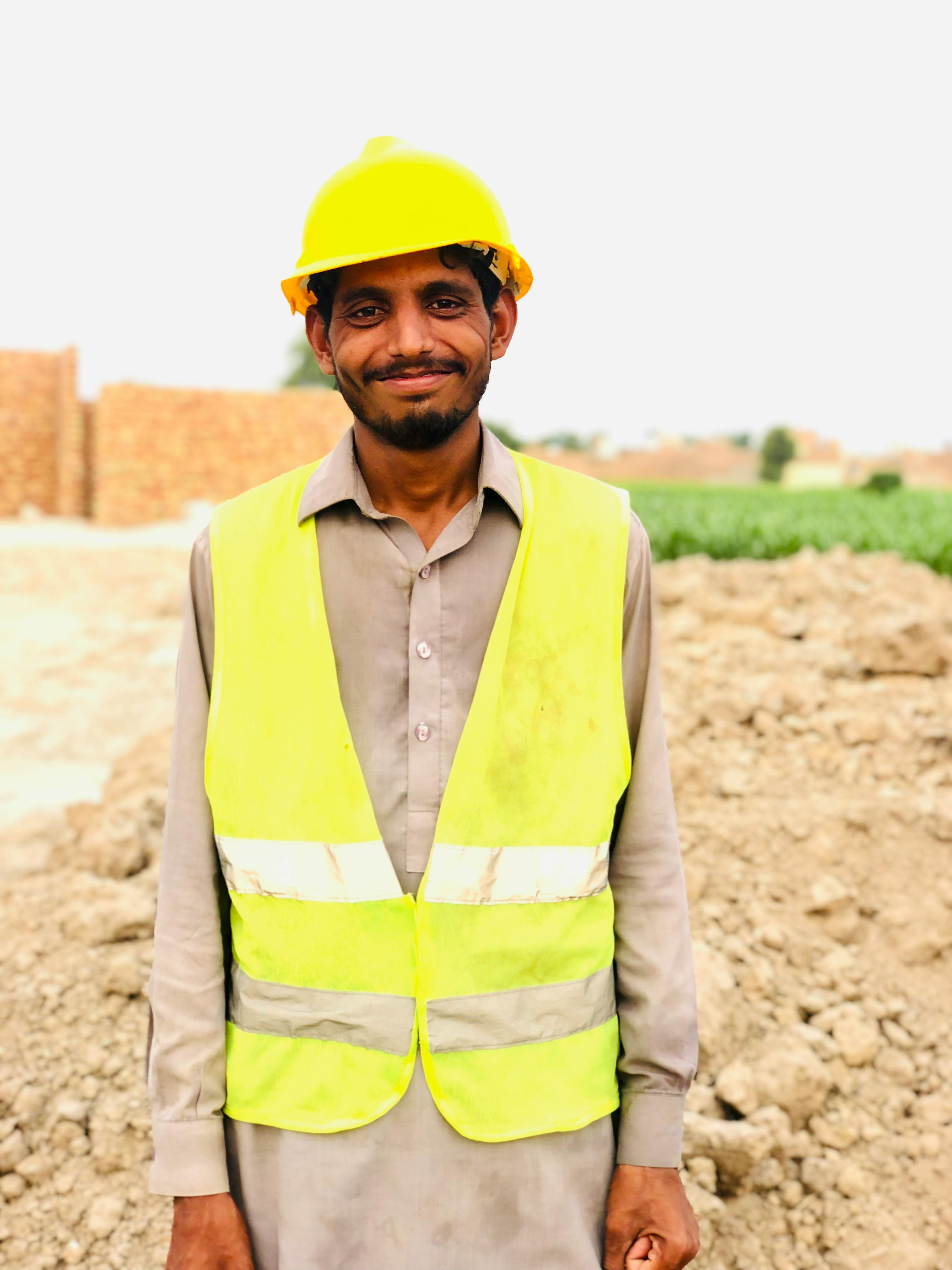 A conversation between two workers sharing stories